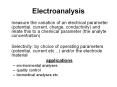 Electroanalysis PowerPoint PPT Presentation