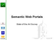 Semantic Web Portals