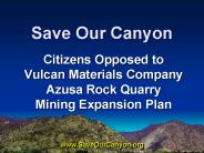 Save Our Canyon