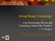 StringBrane Cosmology