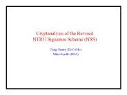 Cryptanalysis of the Revised