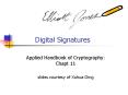 Digital Signatures PowerPoint PPT Presentation