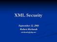 XML Security PowerPoint PPT Presentation