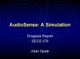 AudioSense: A Simulation PowerPoint PPT Presentation