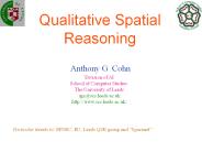 Qualitative Spatial Reasoning