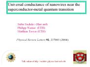 Subir Sachdev (Harvard)