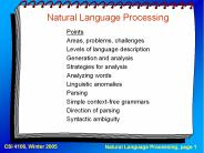 Natural Language Processing