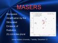 MASERS PowerPoint PPT Presentation