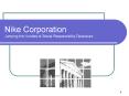 Nike Corporation Jumping the Hurdles of Social Responsibility Disclosure PowerPoint PPT Presentation