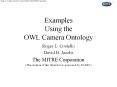 Examples Using the OWL Camera Ontology PowerPoint PPT Presentation