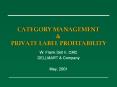 CATEGORY MANAGEMENT PowerPoint PPT Presentation