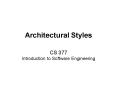 Architectural Styles PowerPoint PPT Presentation