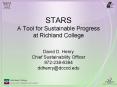 STARS A Tool for Sustainable Progress at Richland College PowerPoint PPT Presentation