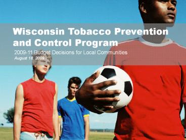 Wisconsin Tobacco Prevention and Control Program