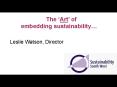 The Art of embedding sustainability PowerPoint PPT Presentation