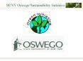 SUNY Oswego Sustainability Initiative PowerPoint PPT Presentation