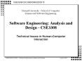 Software Engineering: Analysis and Design CSE3308 PowerPoint PPT Presentation