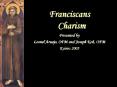 Franciscans Charism PowerPoint PPT Presentation