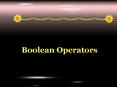 Boolean Operators PowerPoint PPT Presentation