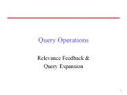 Query Operations