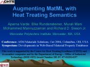 Augmenting MatML with Heat Treating Semantics