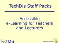 Accessible eLearning for Teachers and Lecturers PowerPoint PPT Presentation