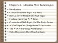 Chapter 24 Advanced Web Technologies PowerPoint PPT Presentation