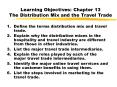 Learning Objectives: Chapter 13 The Distribution Mix and the Travel Trade PowerPoint PPT Presentation