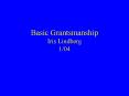 Basic Grantsmanship Iris Lindberg 104 PowerPoint PPT Presentation