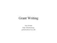 Grant Writing