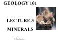 GEOLOGY 101 PowerPoint PPT Presentation