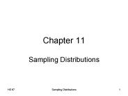 Parameters and Statistics