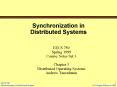 Synchronization in Distributed Systems PowerPoint PPT Presentation