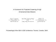 A Framework for Projected Clustering of High