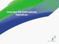 Overview SDI International Operations PowerPoint PPT Presentation