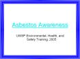 Asbestos Awareness PowerPoint PPT Presentation