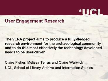 User Engagement Research