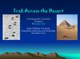 Trek Across the Desert PowerPoint PPT Presentation