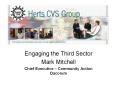 Engaging the Third Sector PowerPoint PPT Presentation