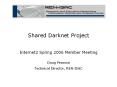 Shared Darknet Project PowerPoint PPT Presentation