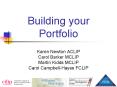 Building your Portfolio PowerPoint PPT Presentation