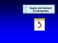 Supply and Demand: PowerPoint PPT Presentation