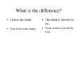 What is the difference PowerPoint PPT Presentation