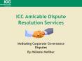 ICC Amicable Dispute Resolution Services PowerPoint PPT Presentation