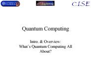 Quantum Computing