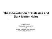 The Coevolution of Galaxies and Dark Matter Halos