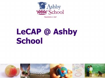 LeCAP Ashby School