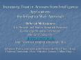 Increasing Trust in Answers from Intelligence Applications: the Inference Web Approach PowerPoint PPT Presentation