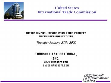 Innosoft International, Inc.