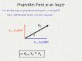 Projectiles Fired at an Angle PowerPoint PPT Presentation